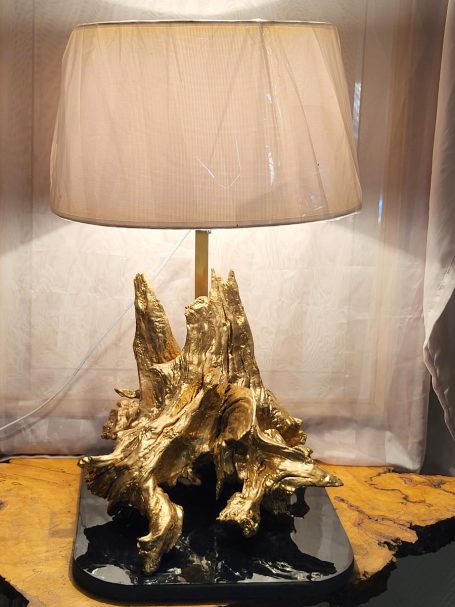 Lampe en Hêtre massif 